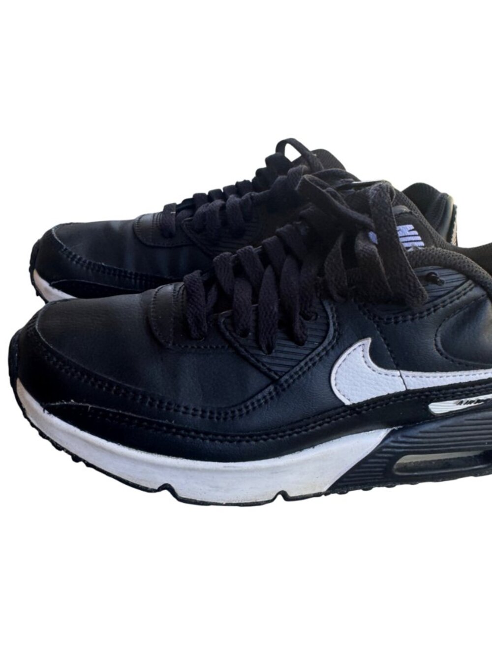 Nike Air Max 90 LTR GS Black White CD6864-010 Youth Size 5.5Y Sneaker Shoes - Picture 14 of 14